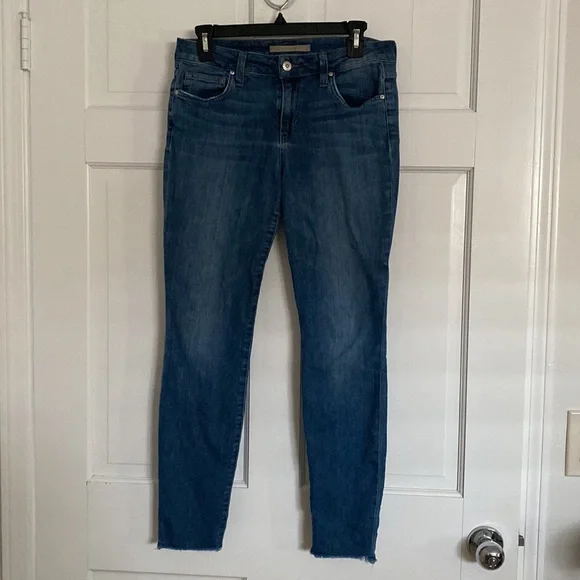 Joe’s Jeans Waist 28 Skinny Ankle Cotton Pants - Picture 1 of 11